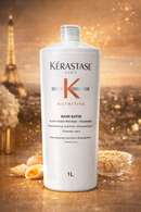 Kérastase Nutritive Bain Satin 1L – Shampoo Profissional para Cabelos Secos
