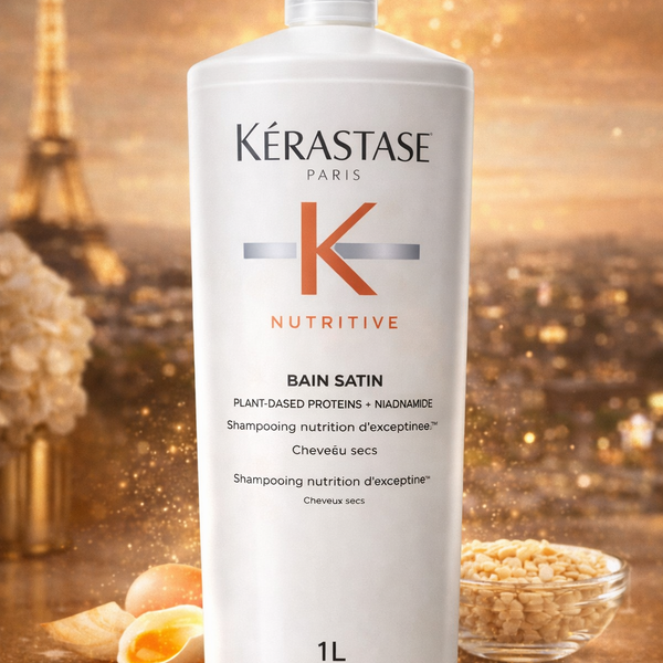 Kérastase Nutritive Bain Satin 1L – Shampoo Profissional para Cabelos