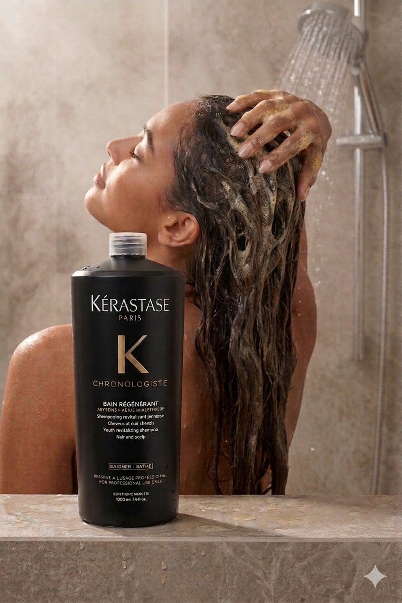 Kérastase Chronologiste Bain Régénérant 1L – Shampoo Revitalizante de