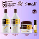 Kit Completo Kameell Professional Collagen – Cabelos Fortes, Hidratados e com Brilho de Salão